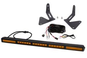 Chevrolet Colorado LED Light Bar Kit - Diode Dynamics - SS30 Stealth - Amber - `15-`20